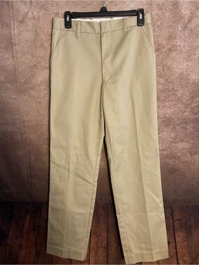 Classroom-Khaki beige uniform pants-waist 28”- NWT
